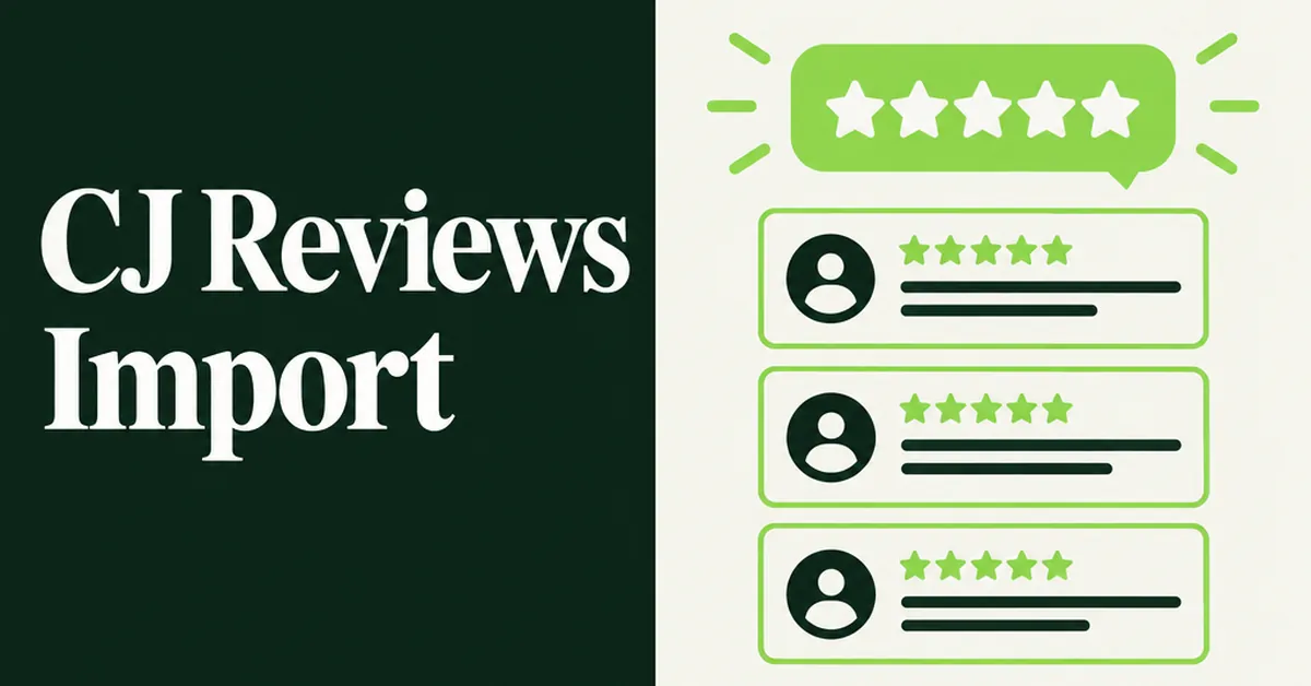 How to Import Reviews from CJdropshipping to Shopify (3 Methods That Work)