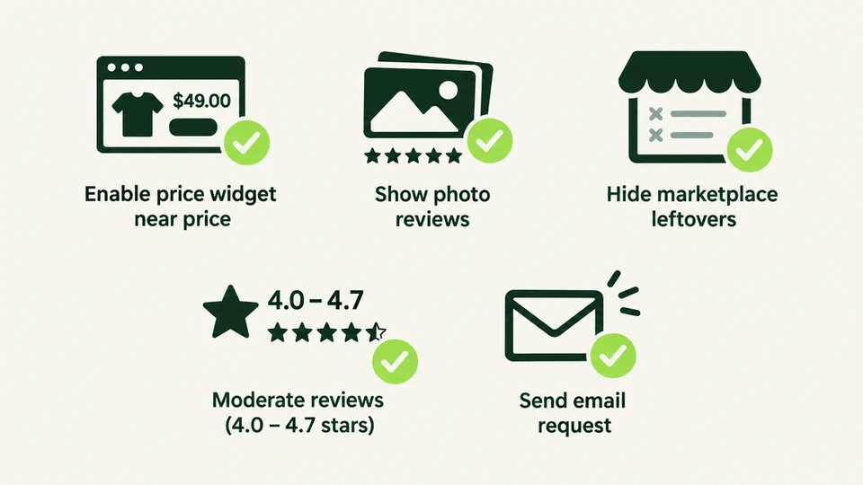 Checklist after importing HKTVMall reviews to Shopify