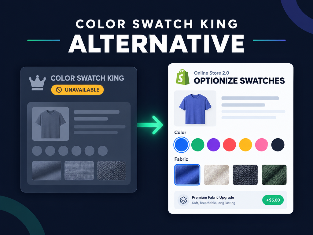 Color Swatch King Alternative for Shopify: Best Replacements (2026)